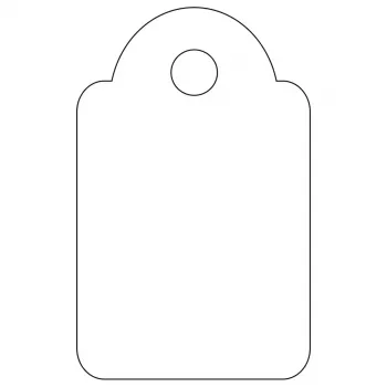 APLI 07009 tarttumattomat tarrat 200 kpl valkoinen suorakaide 1,5x2,4 cm