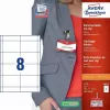 Tarttumaton tarra AVERY 4822 läpinäkyvä valkoinen suorakaide 32 kpl