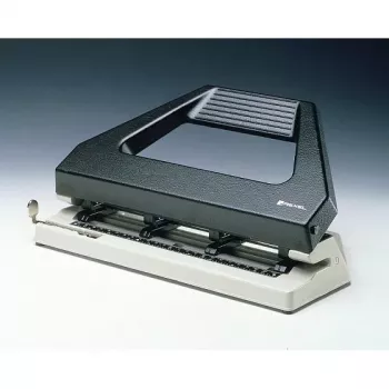 Rexel V430 4-reikäinen rei'itin musta, 30 arkkia, musta, harmaa, metalli, 6 mm, 1,71 kg, 209 mm