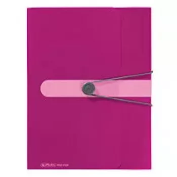 Kansio Herlitz 11216397 polypropeeni (PP) viininpunainen A4
