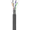 Verkkokaapeli Goobay CAT 5e SF/UTP harmaa 305 m