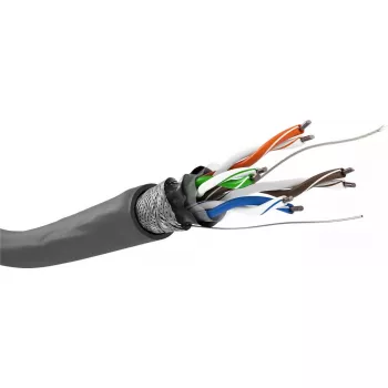 Verkkokaapeli Goobay CAT 5e SF/UTP harmaa 305 m