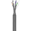 Verkkokaapeli Goobay CAT 6 S/FTP PiMF harmaa 305 m