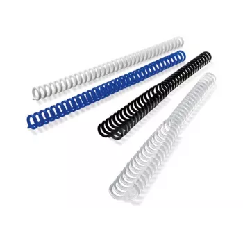 GBC ClickBind -selkämykset A4 34R 8 mm, valkoinen, 45 arkkia, muovi, A4, 8 mm, 300 g