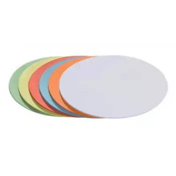 Franken UMZ 1119 99 soikeat moderointikortit, 190 x 110 mm, eri värit