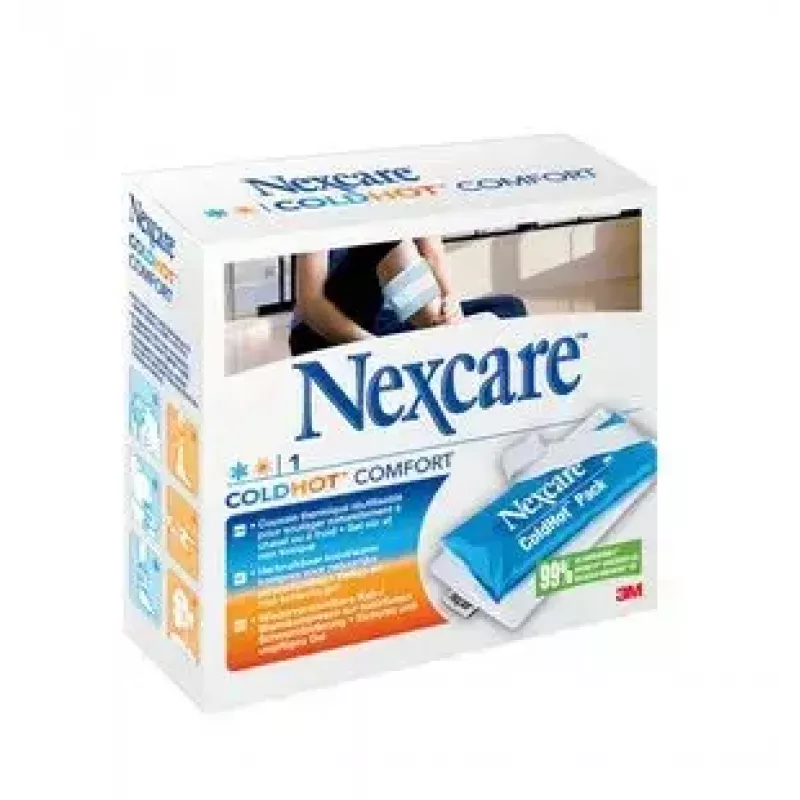 3M Nexcare ColdHot Comfort geelikompressi, 265 x 100 mm, sininen, uudelleenkäytettävä
