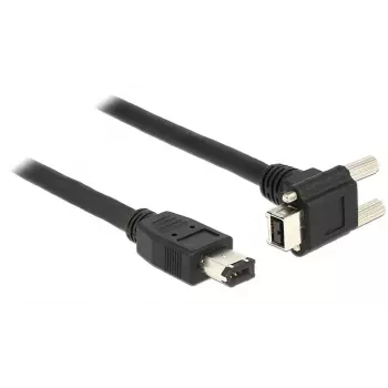 FireWire-kaapeli DeLOCK 83589 2 m 6-nap. 9-nap. musta