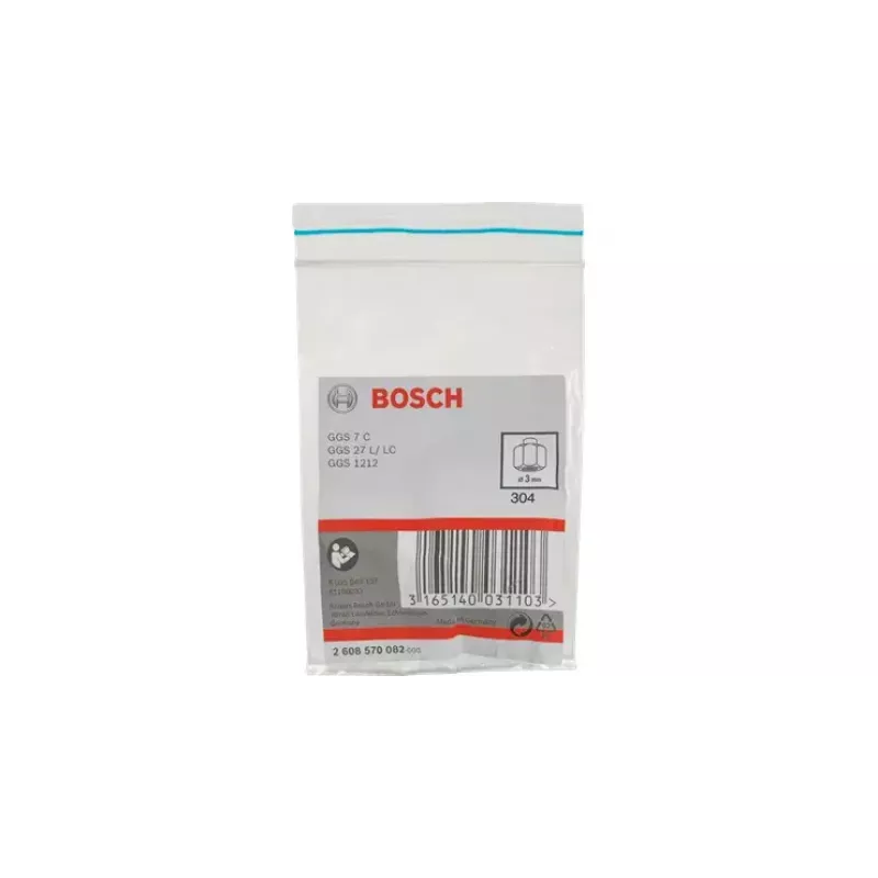 Istukkahylsy Bosch 2608570086