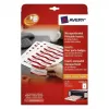 Avery L7418-25 nimitarrat, valkoinen, 86 x 55 mm, 200 tarraa (25 arkkia)