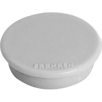 Jääkaappimagneetti Franken HM38 12 harmaa 10 kpl