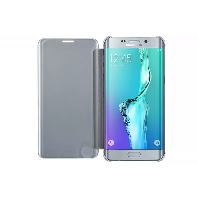 Samsung EF-ZG928 puhelinkotelo folio hopea
