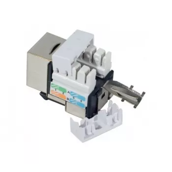 Keystone-moduuli Tecline 272850 litteä musta RJ-45