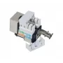 Keystone-moduuli Tecline 272850 litteä musta RJ-45