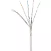 Renkforce Cat6a S/FTP -verkkokaapeli 1381764, 10 m, harmaa