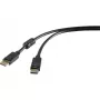 DisplayPort-kaapeli Renkforce RF-4212201 1,8 m musta