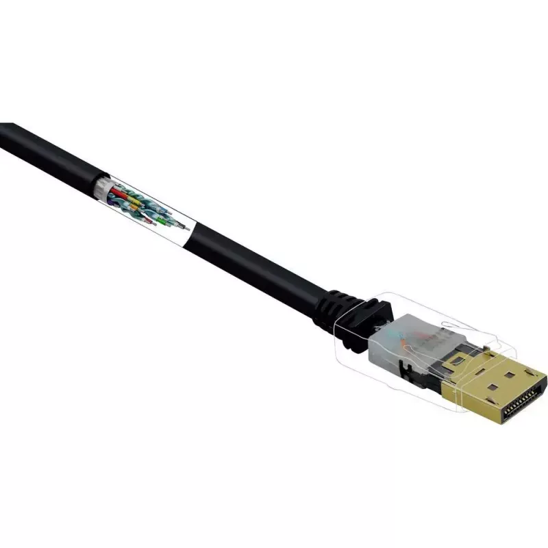 DisplayPort-kaapeli Renkforce RF-4212204 3 m musta