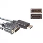 Muunnoskaapeli DisplayPort-pistoke - DVI-pistoke 1,00 m ACT AK3993