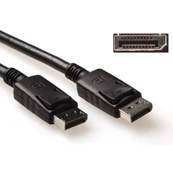 ACT 0,5 metrin DisplayPort-kaapeli pistoke – pistoke, virta-pin 20 kytketty