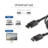 ACT 0,5 metrin DisplayPort-kaapeli pistoke – pistoke, virta-pin 20 kytketty