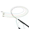 ACT 10 metrin Singlemode 9/125 OS2 -kaapeli sisä-/ulkokäyttöön 4-säikeinen LC-liittimillä