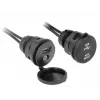 USB-kaapeli DeLOCK 85719 2 m USB A musta