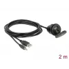 USB-kaapeli DeLOCK 85719 2 m USB A musta
