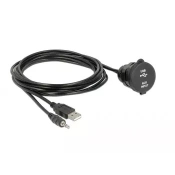 USB-kaapeli DeLOCK 85719 2 m USB A musta