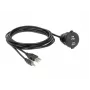 USB-kaapeli DeLOCK 85719 2 m USB A musta
