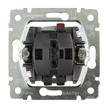Legrand 775804 valokytkin muovi ruostumaton teräs, läpinäkyvä