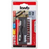 Ruuvauskärkisarja KWB Industrial Steel Standard Handy Bit Box