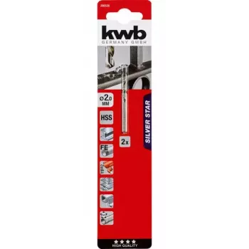kwb 206520 Metallin vartaporanterä 2 mm, 1 kpl