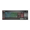 Trust GXT 835 Azor näppäimistö peli USB saksa musta
