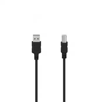Hama 00300066 USB-kaapeli USB 2.0 3 m USB A USB B harmaa