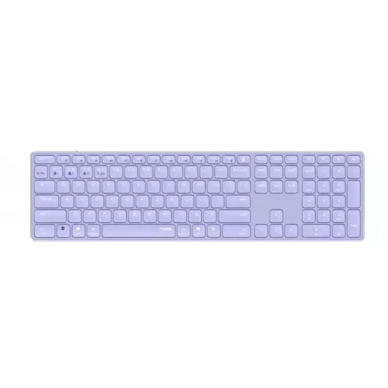 Rapoo E9800M näppäimistö langaton Bluetooth QWERTZ saksa syreeni