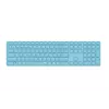 Rapoo E9800M näppäimistö Home RF Wireless Bluetooth QWERTZ saksa sininen