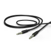 Audiokaapeli Hama Flexi-ohut 1,5 m 3,5 mm uros-uros musta