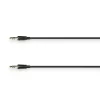 Audiokaapeli Hama Flexi-ohut 1,5 m 3,5 mm uros-uros musta