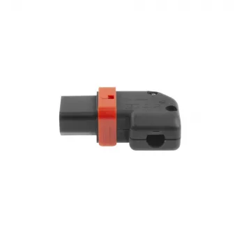 ACT C13 IEC Lock+ uudelleenliitettävä vasen tai oikea kulmapistoke musta, PA130100RBK