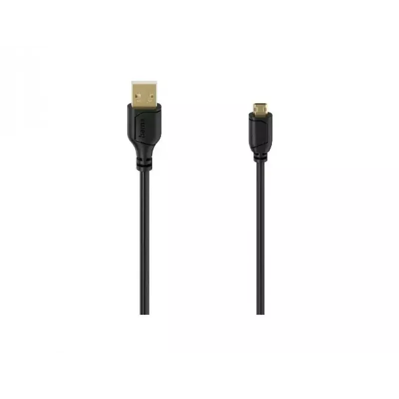 Hama 00074264 USB-kaapeli USB 2.0 0,75 m USB A Micro-USB A, musta