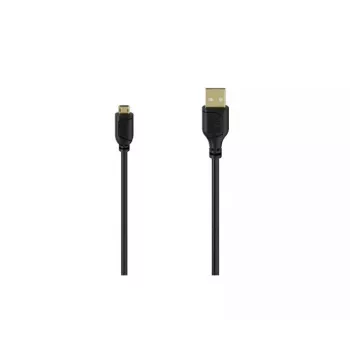 Hama 00074264 USB-kaapeli USB 2.0 0,75 m USB A Micro-USB A, musta