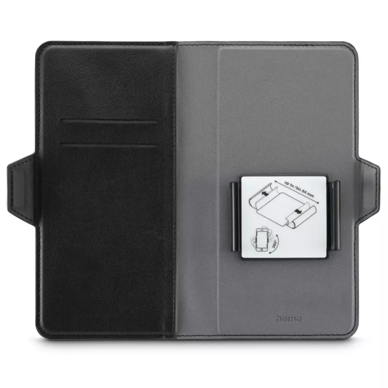 Hama 00118894 puhelinkotelo 17 cm (6,7 inch) folio musta