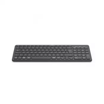 Hama WK-300 näppäimistö koti/toimisto RF langaton + Bluetooth QWERTZ musta