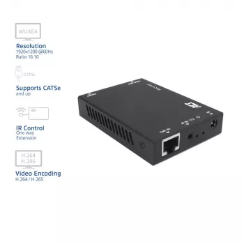 Vastaanotin ACT AC7853 HDMI CATx:n kautta – HDMI-signaalin vastaanotin Ethernetin kautta jopa 150 m