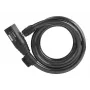 Hama 00178136 pyöränlukko musta 1200 mm vaijerilukko