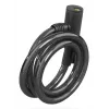 Hama 00178136 pyöränlukko musta 1200 mm vaijerilukko