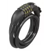 Hama 00178135 pyöränlukko musta 1200 mm vaijerilukko