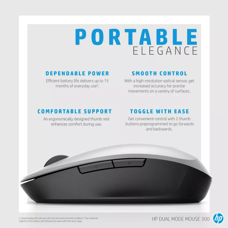 HP Dual Mode hiiri RF langaton Bluetooth