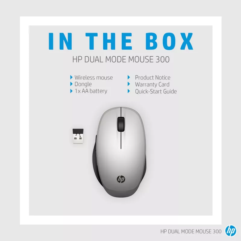 HP Dual Mode hiiri RF langaton Bluetooth