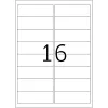 Osoitetarrat Premium HERMA A4 99,1x33,8 mm 400 kpl