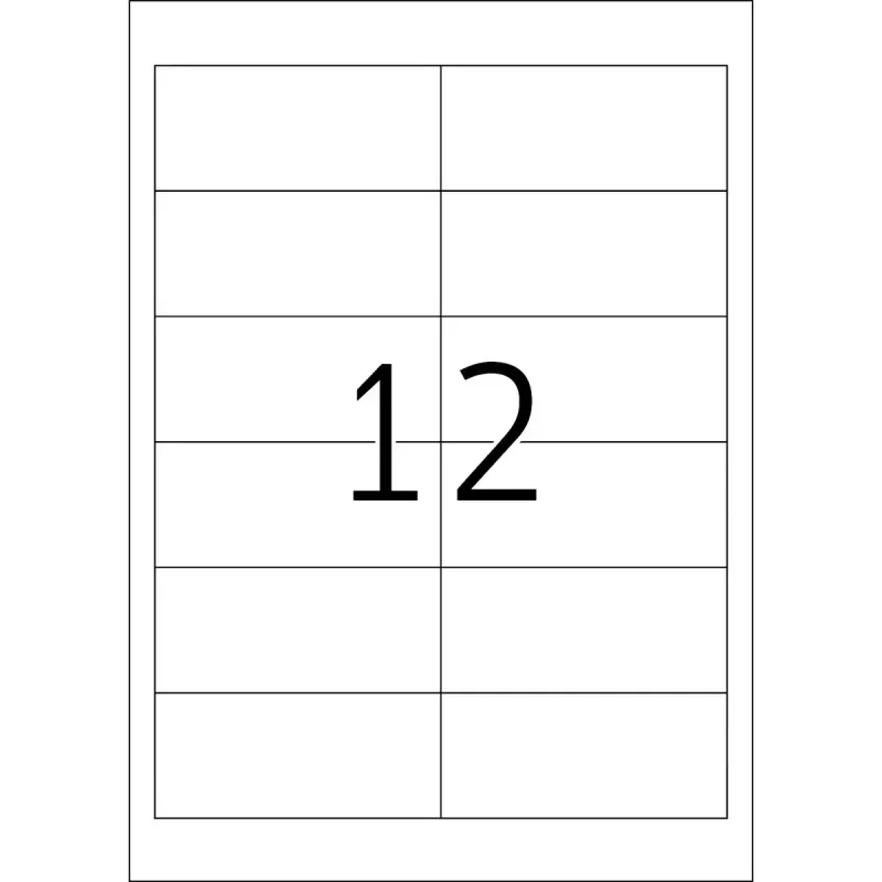 Itseliimautuva tulostustarra HERMA Labels Premium A4 97x42,3 mm